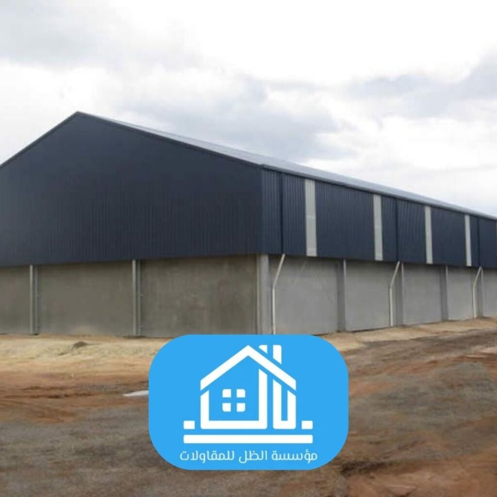 بناء مستودعات بألواح ساندويتش بانل