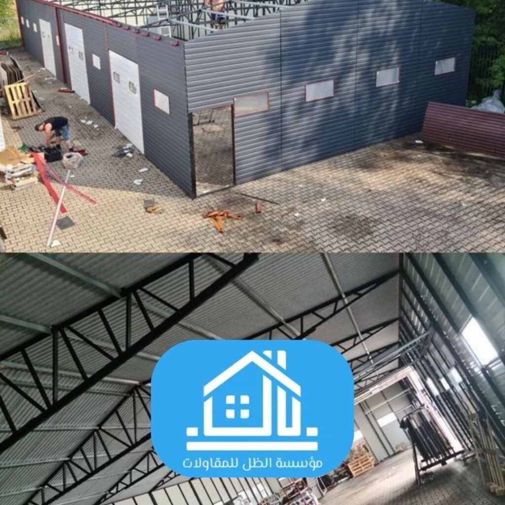 مقارنة بين السندوتش بانل والبناء العادي للمستودعات