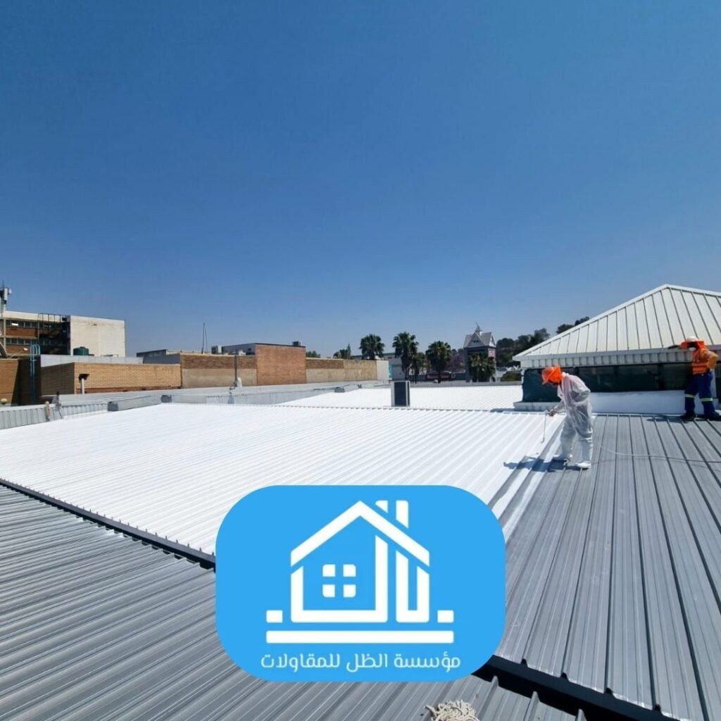 سندوتش بنل أسقف المباني التجارية بالرياض
