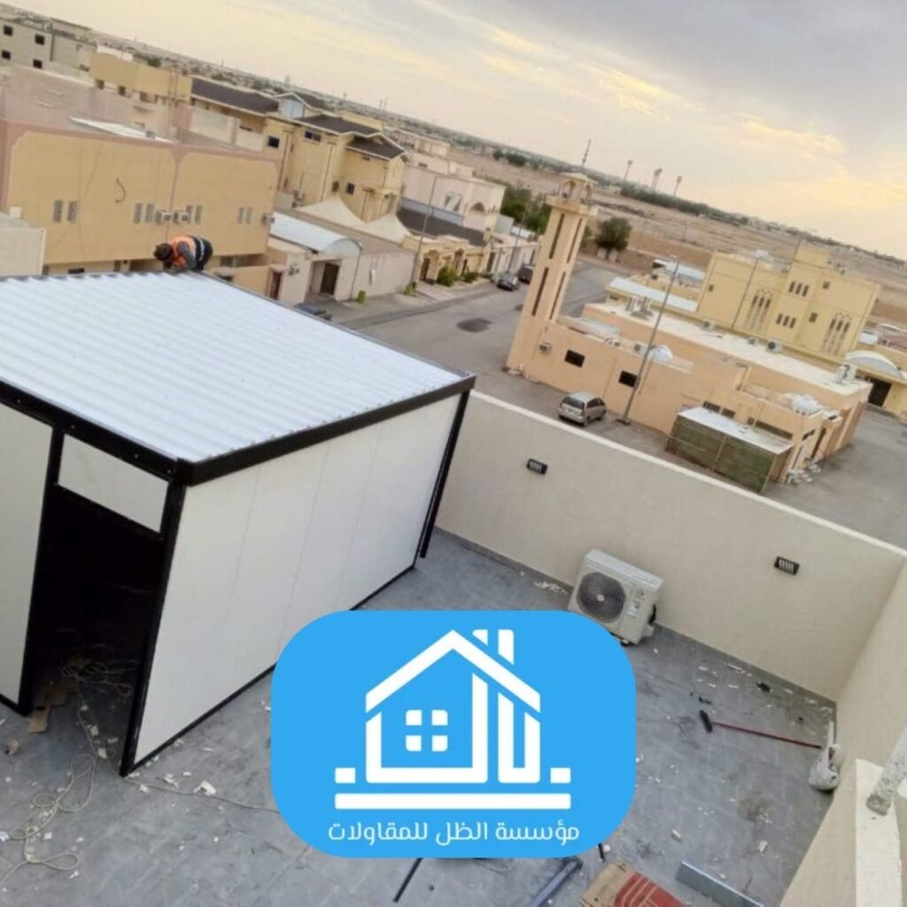 تركيب بانل ساندويتش للأسطح