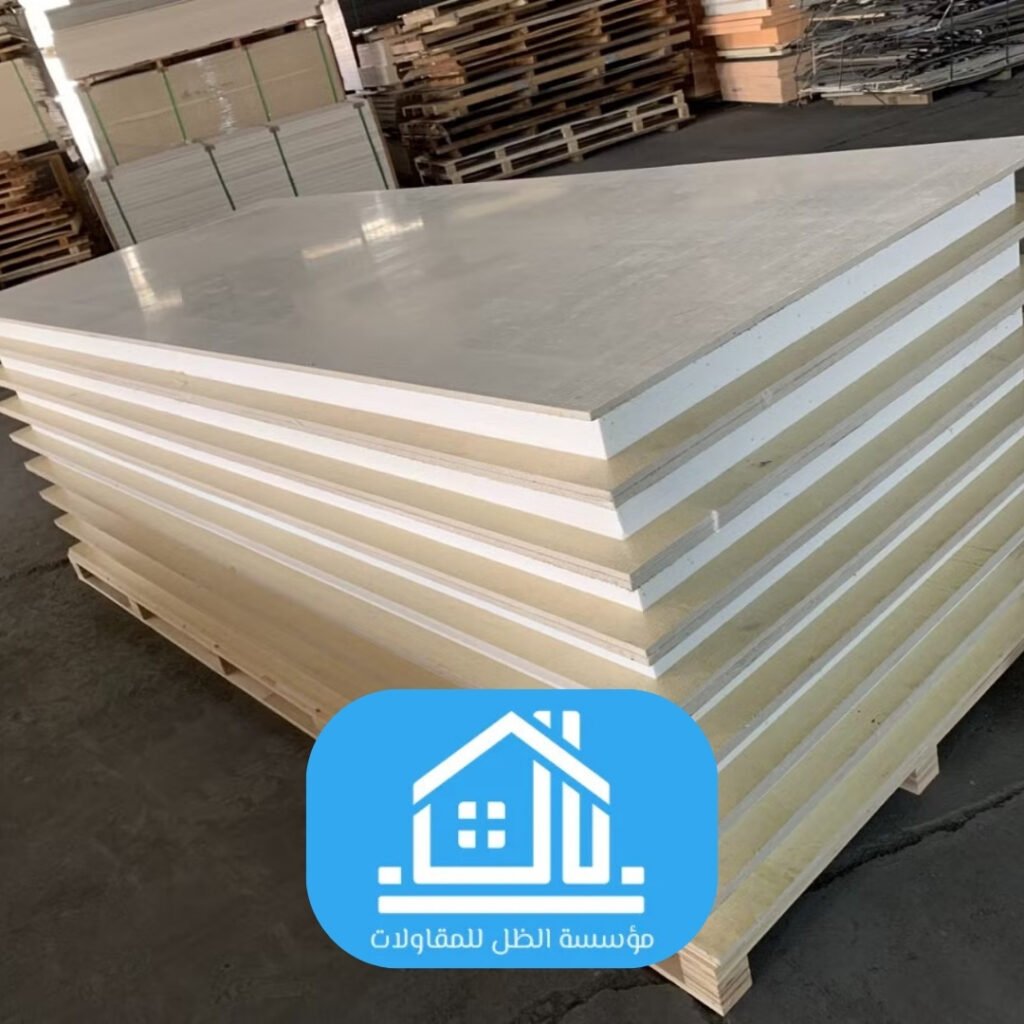 سندوتش بنل للمباني الإدارية الرياض البوليسترين (EPS / XPS)