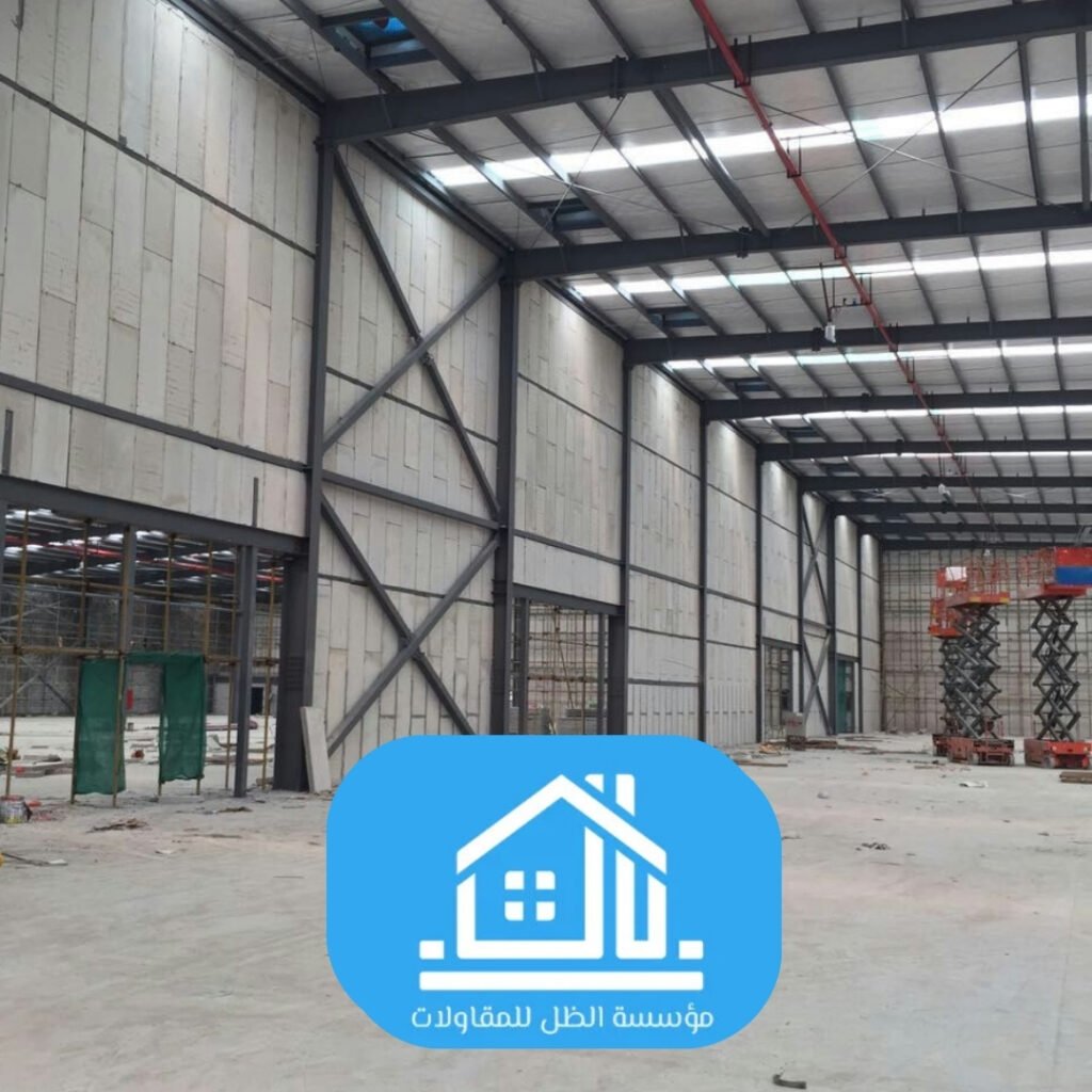 سندوتش بنل مقاوم للحريق للمستودعات والمناطق اللوجستية الرياض