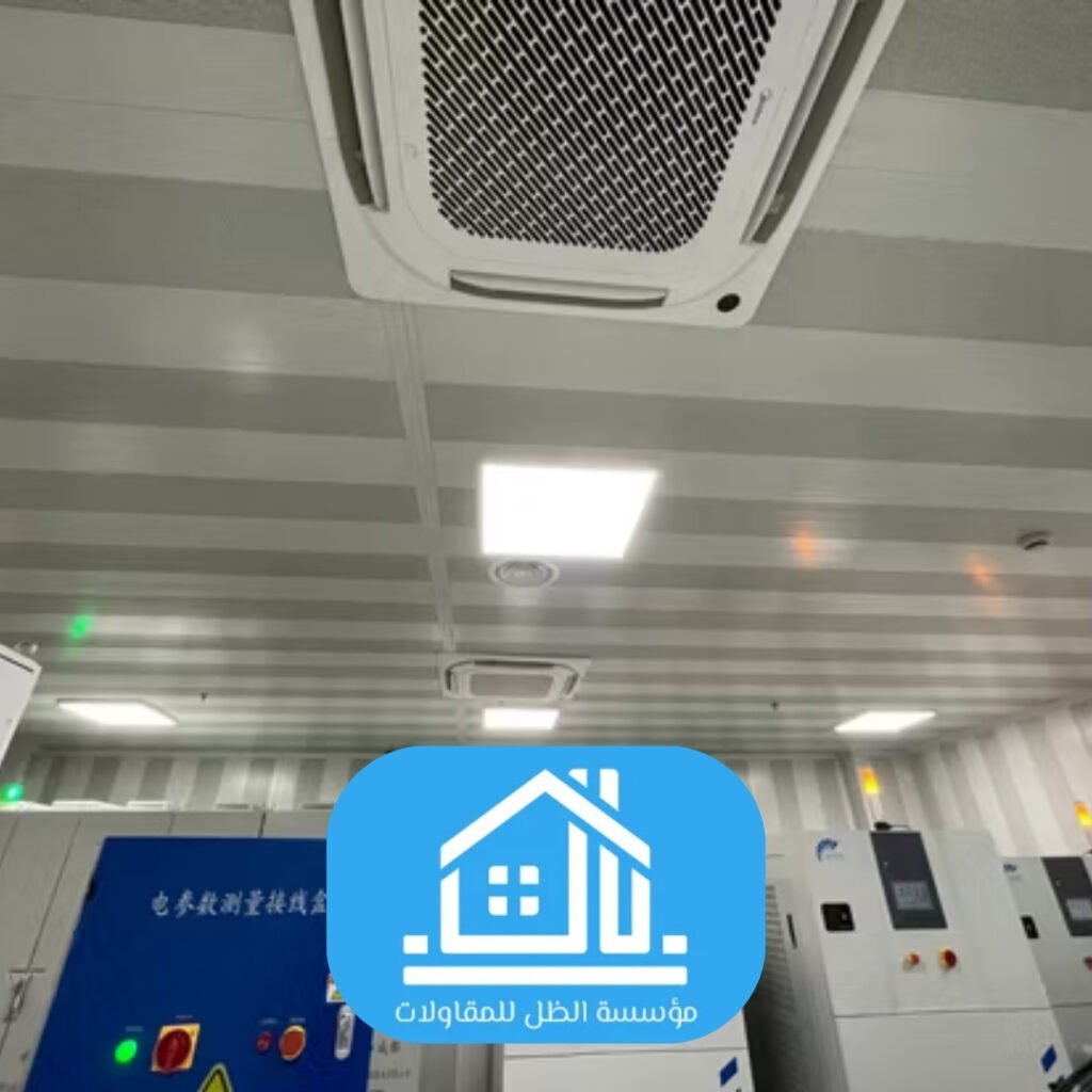 سندوتش بنل ألواح عازلة للصوت لغرف الماكينات والمولدات (Acoustic Enclosures Panels) بالرياض