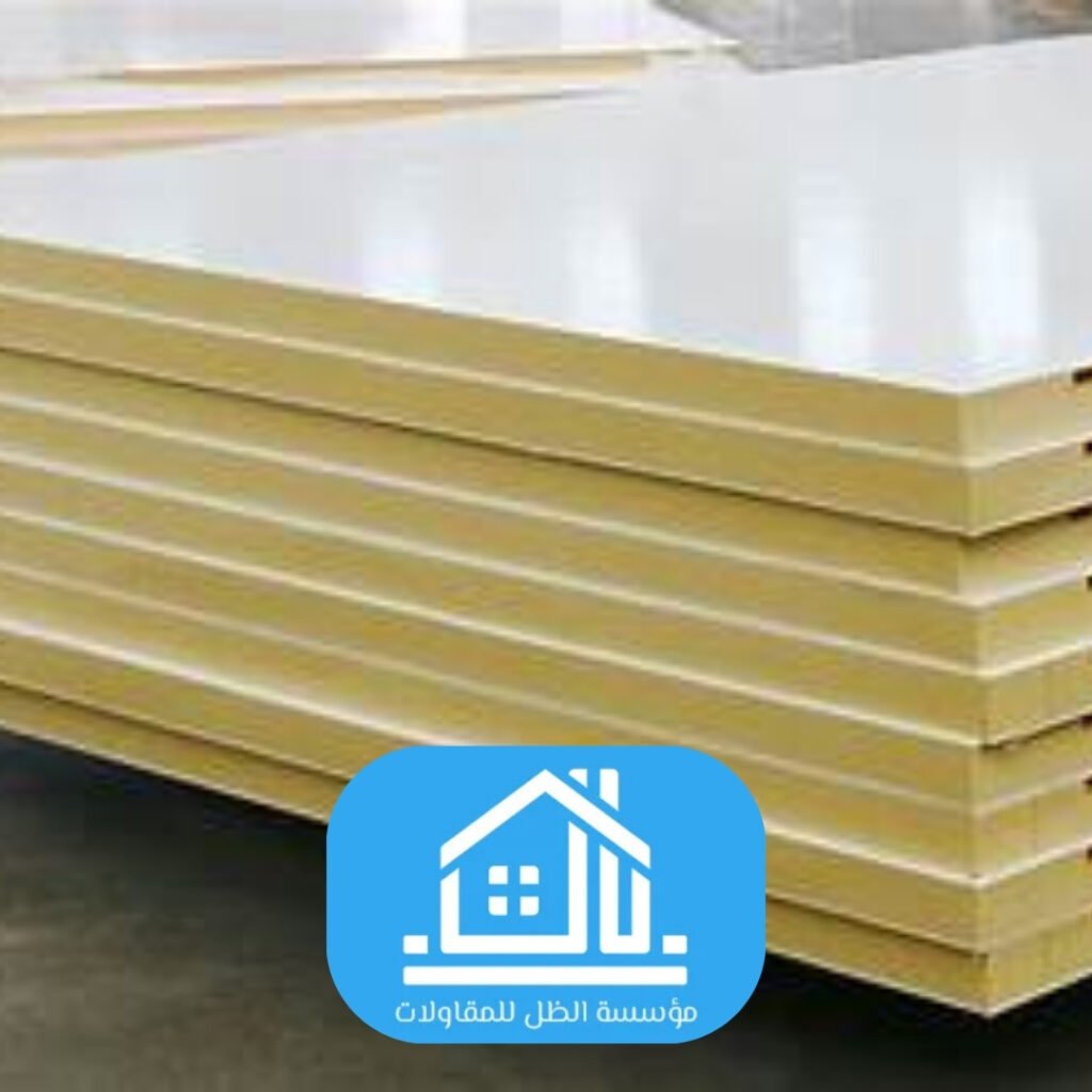 سندوتش بنل سمك 10 سم البوليسترين الممدد المبثوق (XPS) في الرياض