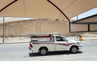 مظلات سيارات قماش الرياض