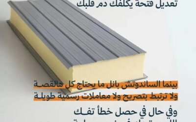 مشاكل الساندوتش بانل